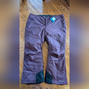 NEW! Women's Columbia Bugaboo ii  Waterproof Pants Size 3X